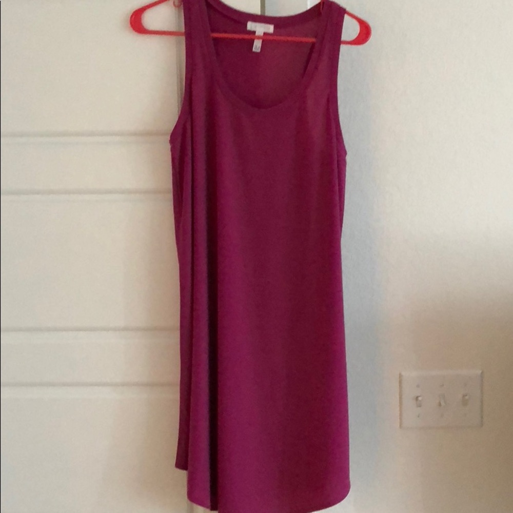 Leith pink shift dress